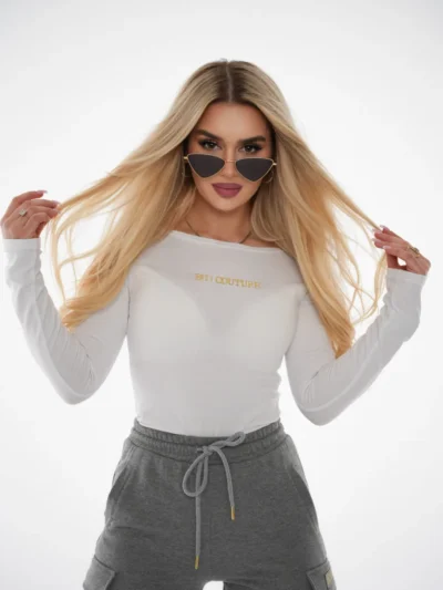 BLUZKA DAMSKA BG IDEAL BIAŁA Brandenburg Couture