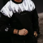 Bluza męska OLAVOGA GRAFFITI 2024 CZARNA