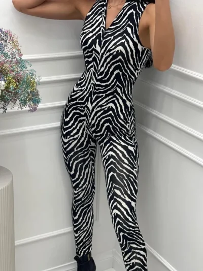 Kombinezon Damski ELLIE zebra
