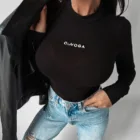 Bluzka damska JENNY O LA VOGA czarna