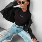 Bluzka damska JENNY O LA VOGA czarna