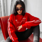 Bluza damska BRAINY O LA VOGA czerwona