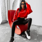 Bluza damska BRAINY O LA VOGA czerwona